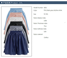 Load image into Gallery viewer, High Waist Loose Chiffon Shorts
