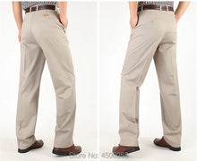 Load image into Gallery viewer, Summer Cotton Straight Office Trousers
