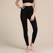 Load image into Gallery viewer, Women Leggings 80%Silk 15%Cashmere 5%Spandex Solid slim leggings Full length bottoming pants 2025 Fall Winter New Black Gray
