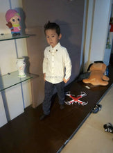 Load image into Gallery viewer, Boys Formal Long Sleeve Shirt

