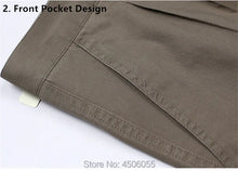 Load image into Gallery viewer, Summer Cotton Straight Office Trousers
