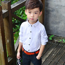 Load image into Gallery viewer, Boys Formal Long Sleeve Shirt
