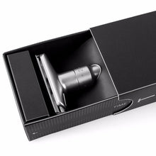 Load image into Gallery viewer, QSHAVE Adjustable Safety Razor Double Edge Classic Mens Shaving Mild to Aggressive 1-6 File Hair Removal Shaver it with 5 Blades
