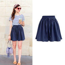 Load image into Gallery viewer, High Waist Loose Chiffon Shorts
