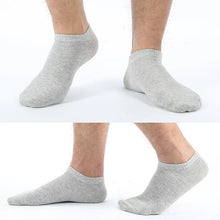 Load image into Gallery viewer, Men’s Large-Size Breathable Ankle Socks (5 Pairs)
