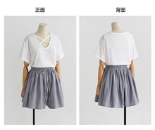 Load image into Gallery viewer, High Waist Loose Chiffon Shorts
