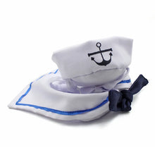 Load image into Gallery viewer, Funny Pet Cat Costumes Cat  Apparel Clothes For Halloween Christmas Cosplay Navy Sailor Costumes Jacket Cloak Dog Accessories
