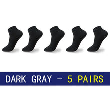 Load image into Gallery viewer, Men’s Large-Size Breathable Ankle Socks (5 Pairs)

