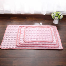 Load image into Gallery viewer, Dog Mat Cooling Summer Pad Mat For Dogs Cat Blanket Sofa Breathable Pet Dog Bed Summer Washable For Small Medium Large Dogs Car
