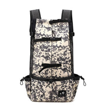 Load image into Gallery viewer, Travel Riding Driving Pet Carrier Backpack Carring Supplies for Medium Large Dogs Camouflage Big Dog Bags Samoyed Labrador Corgi

