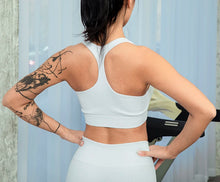 Load image into Gallery viewer, Sports Bra Crop Top Zipper Fitness Women Sportswear Sport Top Bras For Fitness Gym Female Running Push Up Yoga Workout Bra

