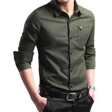 Load image into Gallery viewer, Smart Casual Cotton Shirt Men
