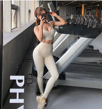 Load image into Gallery viewer, Women Leggings For Fitness Sexy Yoga Pants High Waist Elastic Tights Gym Clothing Push Up Long Pants Female Hip Lift Leggings
