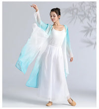 Load image into Gallery viewer, Classical Gradient Chiffon Dance Dress
