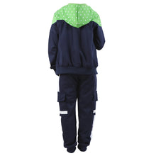 Load image into Gallery viewer, Kids Tracksuits,Teen Boys School Sweatsuits,Fashion Cotton Hooded Tops + Pants Set,Soft Children's Long Sleeve Sportswear
