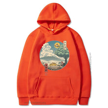 Load image into Gallery viewer, Ukiyo Aesthetic Oversized Pullover Hoodie
