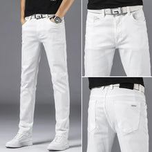 Load image into Gallery viewer, Men’s Retro Washed Loose-Fit Jeans
