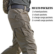 Load image into Gallery viewer, Tactical Waterproof Cargo Combat Pants
