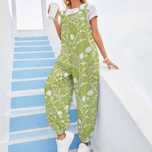Load image into Gallery viewer, Printed Wide Leg Strap Jumpsuit

