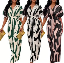 Load image into Gallery viewer, Printed Wide Leg Summer Jumpsuit

