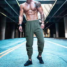 Load image into Gallery viewer, Mens Joggers Pants Summer Fashion Sweatpants Streetwear Fitness Tracksuit Jogging Pants Men Gym Clothing Muscle Sports Trousers
