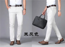 Load image into Gallery viewer, Premium Cotton Business Suit Pants
