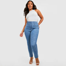 Load image into Gallery viewer, Stretch Pencil Denim Jeans
