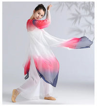 Load image into Gallery viewer, Classical Gradient Chiffon Dance Dress

