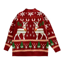 Load image into Gallery viewer, Christmas Loose Knit Pullover Sweater
