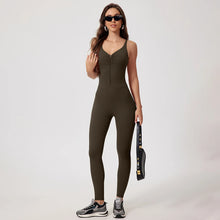 Load image into Gallery viewer, Quick Dry Seamless Yoga Jumpsuit
