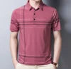 Load image into Gallery viewer, Striped Cotton Polo Casual
