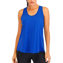 Load image into Gallery viewer, Yoga Shirt Female New Style T-Shirt Loose Fitness Tops Vest Women Sleeveless Sport Tee Quick-Drying Gym Running Workout Blouse
