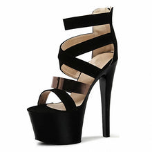 Load image into Gallery viewer, Ultra High Platform Stiletto Sandals
