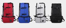 Load image into Gallery viewer, Travel Riding Driving Pet Carrier Backpack Carring Supplies for Medium Large Dogs Camouflage Big Dog Bags Samoyed Labrador Corgi
