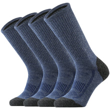Load image into Gallery viewer, Merino Wool Hiking Crew Socks
