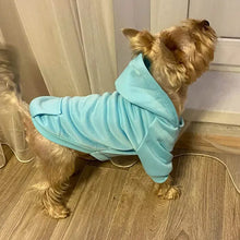 Load image into Gallery viewer, Cozy Pocket Dog Hoodie Coat
