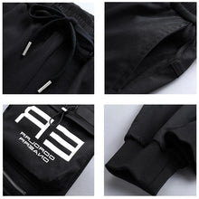 Load image into Gallery viewer, New Joggers Cargo Pants Men Fashion Ribbons Pocket Harem Trousers Sweatpants Men Hip Hop Harajuku Streetwear Casual Pants
