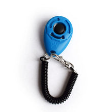 Load image into Gallery viewer, Dog Training Clicker Pet Cat Plastic New Dogs Click Trainer Aid Tools Adjustable Wrist Strap Sound Key Chain Dog Supplies
