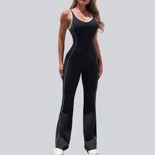 Load image into Gallery viewer, Seamless Backless Yoga Jumpsuit Set
