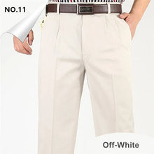 Load image into Gallery viewer, Summer Cotton Straight Office Trousers
