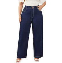 Load image into Gallery viewer, Dark Wash Wide Leg Jeans
