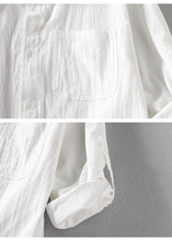 Load image into Gallery viewer, Cotton Linen Casual Summer Shirt
