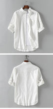 Load image into Gallery viewer, Cotton Linen Casual Summer Shirt
