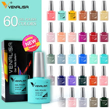Load image into Gallery viewer, Venalisa VIP4 Nail Gel Polish HEMA/TPO FREE Full Coverage Beautiful Semi Permanent Soak Off UV LED Gel Nail Polish Gel Lacquer
