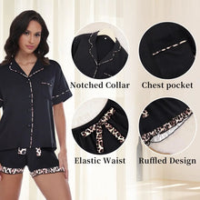 Load image into Gallery viewer, Custom Satin Two Piece Pajama Set
