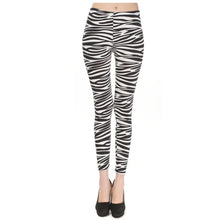 Load image into Gallery viewer, Women Leggings High Waist Cartoon Comic Beauty Print Trousers Soft Female Casual Elastic Pant
