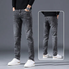 Load image into Gallery viewer, Men’s Stretch Denim Straight-Leg Jeans
