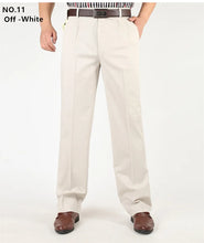 Load image into Gallery viewer, Summer Cotton Straight Office Trousers
