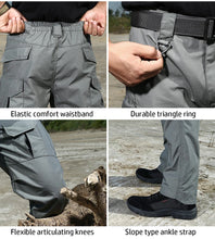 Load image into Gallery viewer, Tactical Waterproof Cargo Combat Pants
