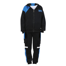 Load image into Gallery viewer, Kids Tracksuits,Teen Boys School Sweatsuits,Fashion Cotton Hooded Tops + Pants Set,Soft Children's Long Sleeve Sportswear
